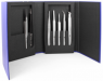 Tweezers kit (7 tweezers), uninsulated, 38 mm, K7HP.IT