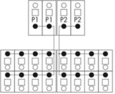 830-800/000-305 WAGO Transfer Modules for Mounting Rail Image 2