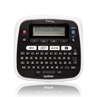 P-TOUCH D200 BWZ Brother Labeling Devices, Printers