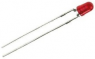 LED, THT, Ø 3 mm, red, 635 nm, 0.01 to 0.015 cd, 44°, TLHR4205