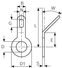 200745.68 Vogt Soldering Lugs Image 2