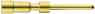 Pin contact, 0.08-0.56 mm², AWG 28-20, crimp connection, gold-plated, 09151006101