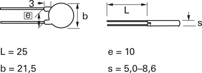 B72220S2141K101 EPCOS Varistors Image 2