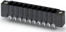 Pin header, 17 pole, pitch 3.81 mm, straight, black, 1829014