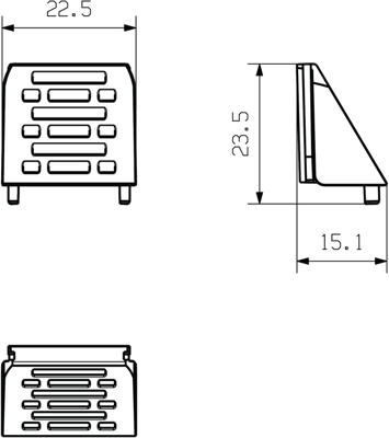 1221310000 Weidmüller Accessories for Enclosures Image 3