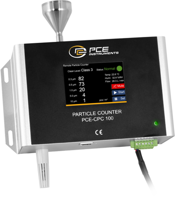 PCE-CPC 100 PCE Instruments Anemometers, Gas and Pressure Measuring Instruments Image 1