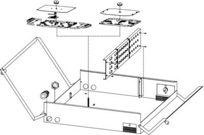 100022176 Telegärtner Connectin Modules, Patch Distributors Image 2