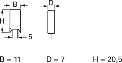 CWR2 0R22 J Futaba Wirewound Resistors Image 2