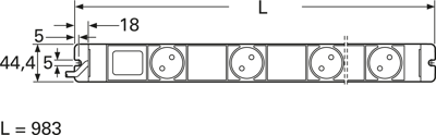 03.300.059.1 Vertiv Power Outlet Strips and Cable Drums Image 2