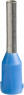 Insulated Wire end ferrule, 0.75 mm², 12 mm long, NF C 63-023, blue, DZ5CE007L6