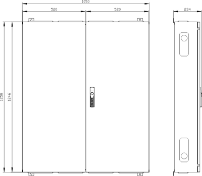 8GK1132-6KA42 Siemens Switch Cabinets, server cabinets Image 2