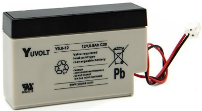 Y0.8-12 Yuasa Lead-Acid Batteries, Lithium-Ion Batteries Image 1