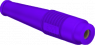 4 mm insulating grommet, solder connection, 2.5 mm², purple, 64.1004-26