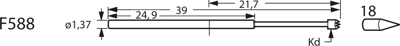 F58818B076G180 Feinmetall Contact Probes