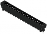 Pin header, 15 pole, pitch 5.08 mm, straight, black, 1838570000