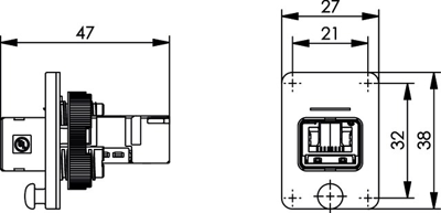 100007419 Telegärtner Modular Connectors Image 2