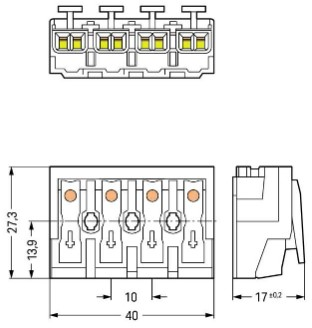 294-4004 WAGO Terminal Blocks Image 3