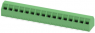 PCB terminal, 16 pole, pitch 5 mm, AWG 26-16, 13.5 A, screw connection, green, 1869208