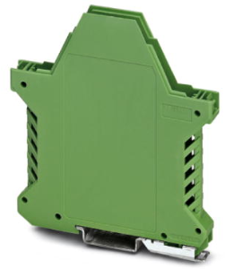 Plastic housing lower part, (L x W x H) 107.3 x 12.6 x 99 mm, green, IP20, 2906759