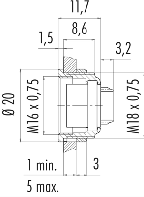 09 0336 00 19 binder Other Circular Connectors Image 2