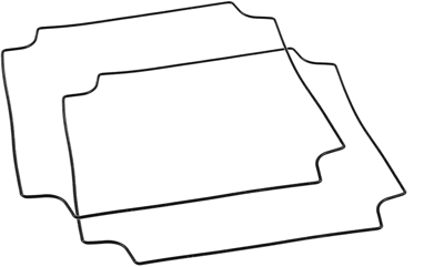 1557HGASKET Hammond Accessories for Enclosures