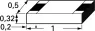 MCS 0402 TK50 1% 3K3 Vishay SMD Resistors