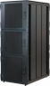 42 U data/network cabinet, 2 compartments, (H x W x D) 2000 x 600 x 1000 mm, IP20, steel, black gray, 10130-202