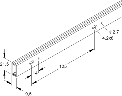 HKL1022.6 Kleinhuis Cable Channels Image 3