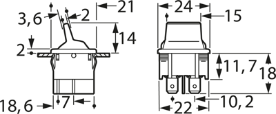 1812.1102 Marquardt Toggle Switches Image 4