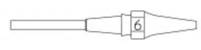 XDSL 6 Weller Soldering tips, desoldering tips and hot air nozzles