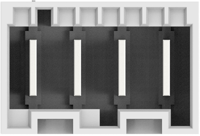 8-2232532-4 TE Connectivity PCB Connection Systems Image 3