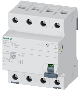 5SV3646-5 Siemens FI Circuit Breakers Image 1