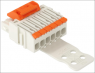 1-wire female connector, 6 pole, pitch 3.5 mm, straight, light gray, 2734-1106/328-000/334-000
