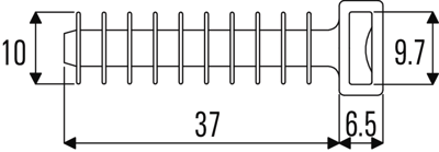 1859410000 Weidmüller Cable Ties Image 2