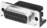 D-Sub connector, 37 pole, standard, angled, solder pin, 5747839-4