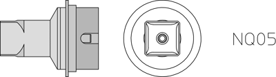 NQ05 Weller Soldering tips, desoldering tips and hot air nozzles
