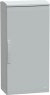 Control cabinet, (H x W x D) 1000 x 500 x 320 mm, IP44, polyester, light gray, NSYPLAT1053G