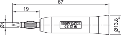 68.9481-21 Stäubli Electrical Connectors Test Leads and Test Probes Image 2