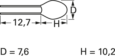 T350H226M025AT Kemet Tantalum Capacitors Image 2