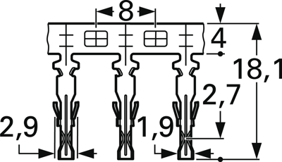 3111 01 G Lumberg Crimp Contacts Image 3