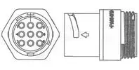 1445825-3 TE Connectivity Other Circular Connectors Image 4