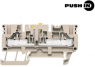 Isolating and measuring isolating terminal block, push-in connection, 0.5-4.0 mm², 23 A, 6 kV, dark beige, 1933950000