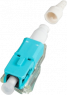 SC plug, OM3, multimode, ceramic, turquoise, 53200.1