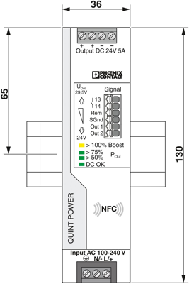 2904600 Phoenix Contact DIN Rail Power Supplies Image 2