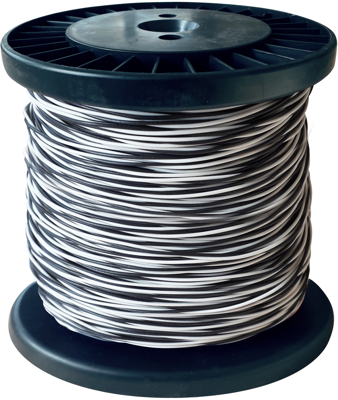 YV 2X0,6/1,1 WEISS/SCHWARZ Insulated stranded wires