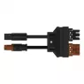Y cable, 0.4 m, plug/socket straight to plug/socket straight, 1.5 mm², 774-5001/103-000