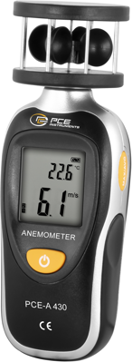 PCE-A 430 PCE Instruments Anemometers, Gas and Pressure Measuring Instruments Image 1