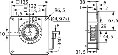 RG 90-18/12 N ebm-papst Radial Fans Image 2