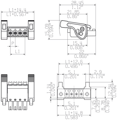 2442950000 Weidmüller PCB Connection Systems Image 3