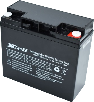 LFP1224 XCell Lead-Acid Batteries, Lithium-Ion Batteries